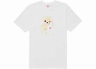 Supreme Bear Tee 'White' (SS25T62)