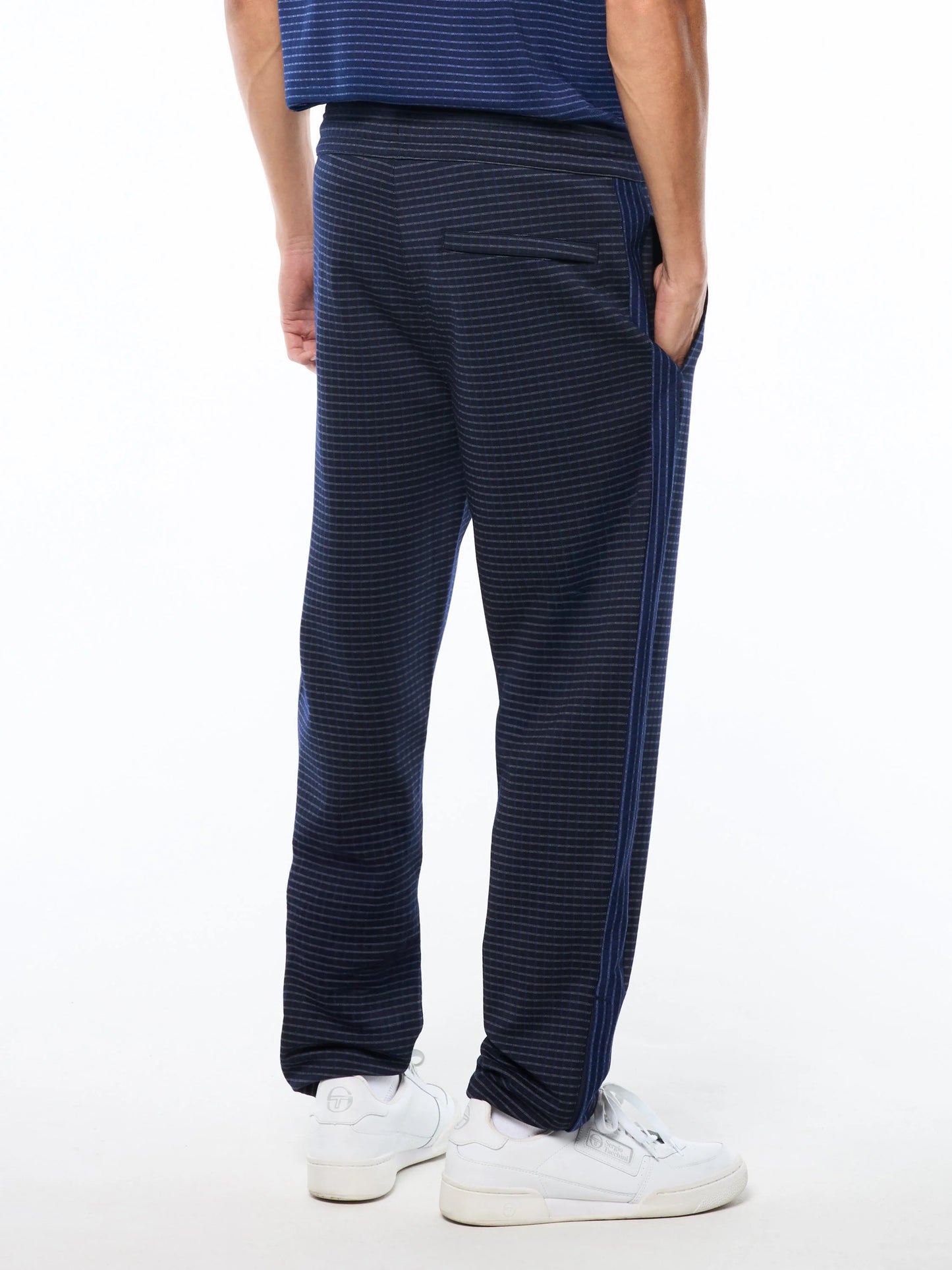 Sergio Tacchini Rete Track Pant-Maritime Blue