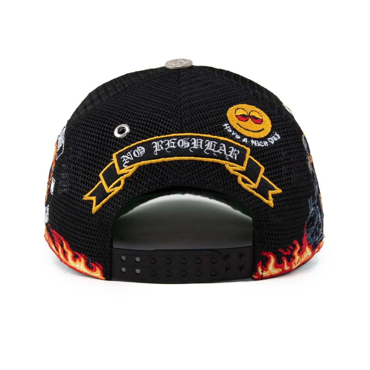 GAS NYC Vengeance Trucker (Black) (One Size)