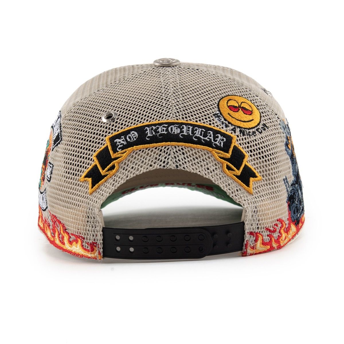 GAS NYC Vengeance Trucker (Cream) (One Size)