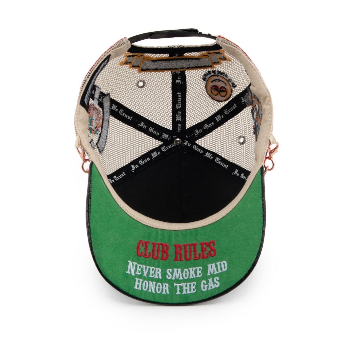 GAS NYC Vengeance Trucker (Cream) (One Size)