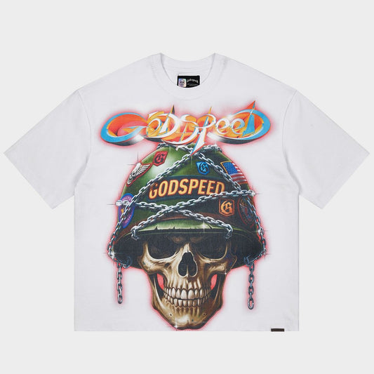 GODSPEED Badges of Honor T-shirt (Snow)