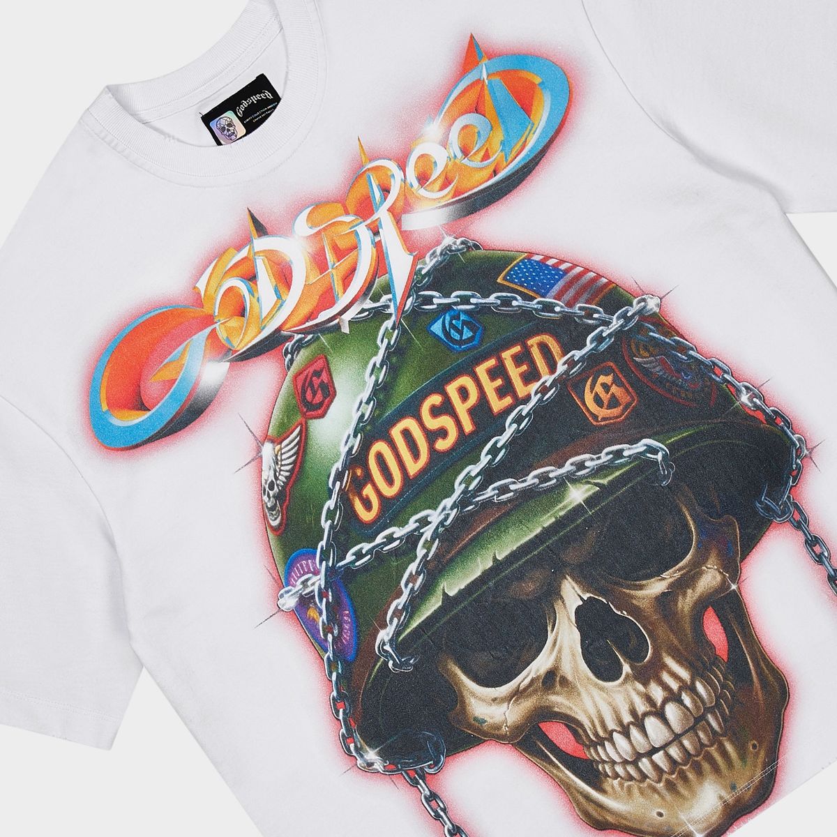GODSPEED Badges of Honor T-shirt (Snow)