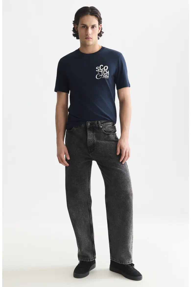 Regular Fit Cotton Graphic T-Shirt Scotch & Soda