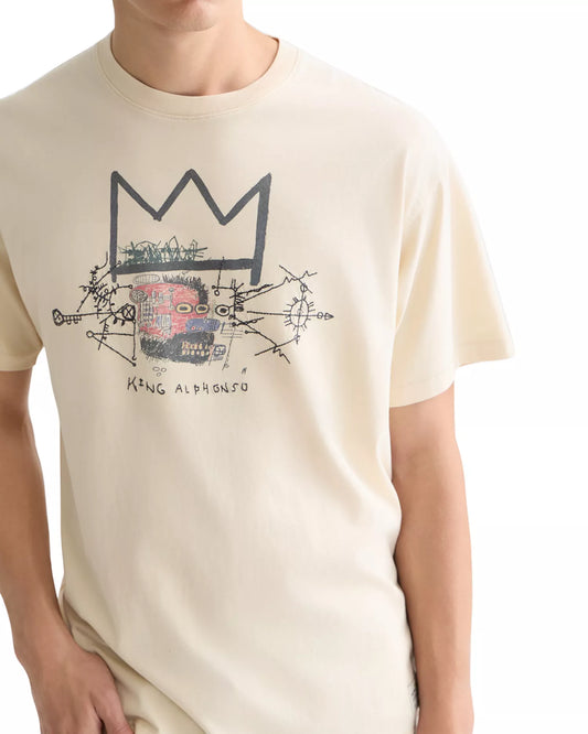 Scotch & Soda Basquiat Artwork Relaxed Fit Tee