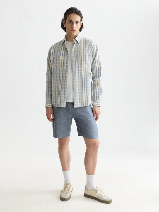 Scotch & Soda Essentials Fave Cotton Linen Regular-Fit Shorts