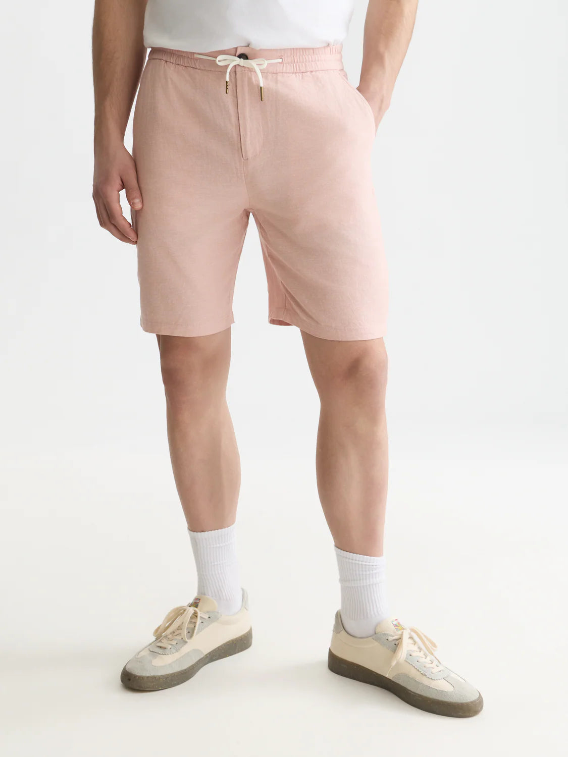 SCOTCH & SODA Essentials Fave Cotton Linen Regular-Fit Shorts