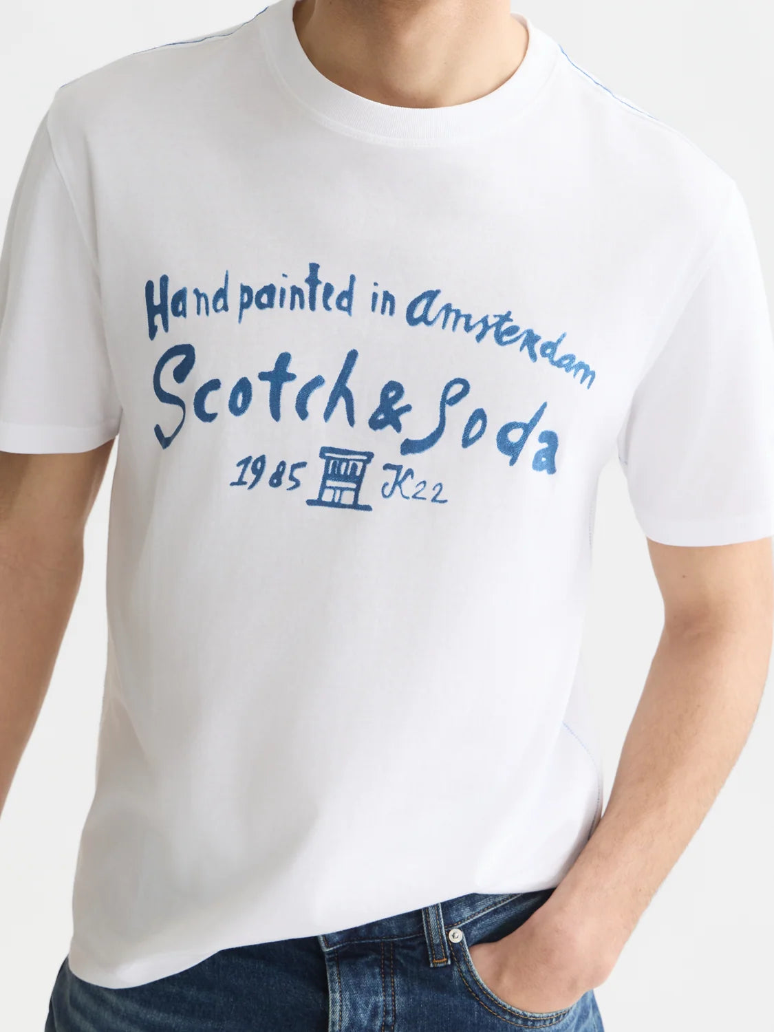 Scotch & Soda Artwork T- shirt
