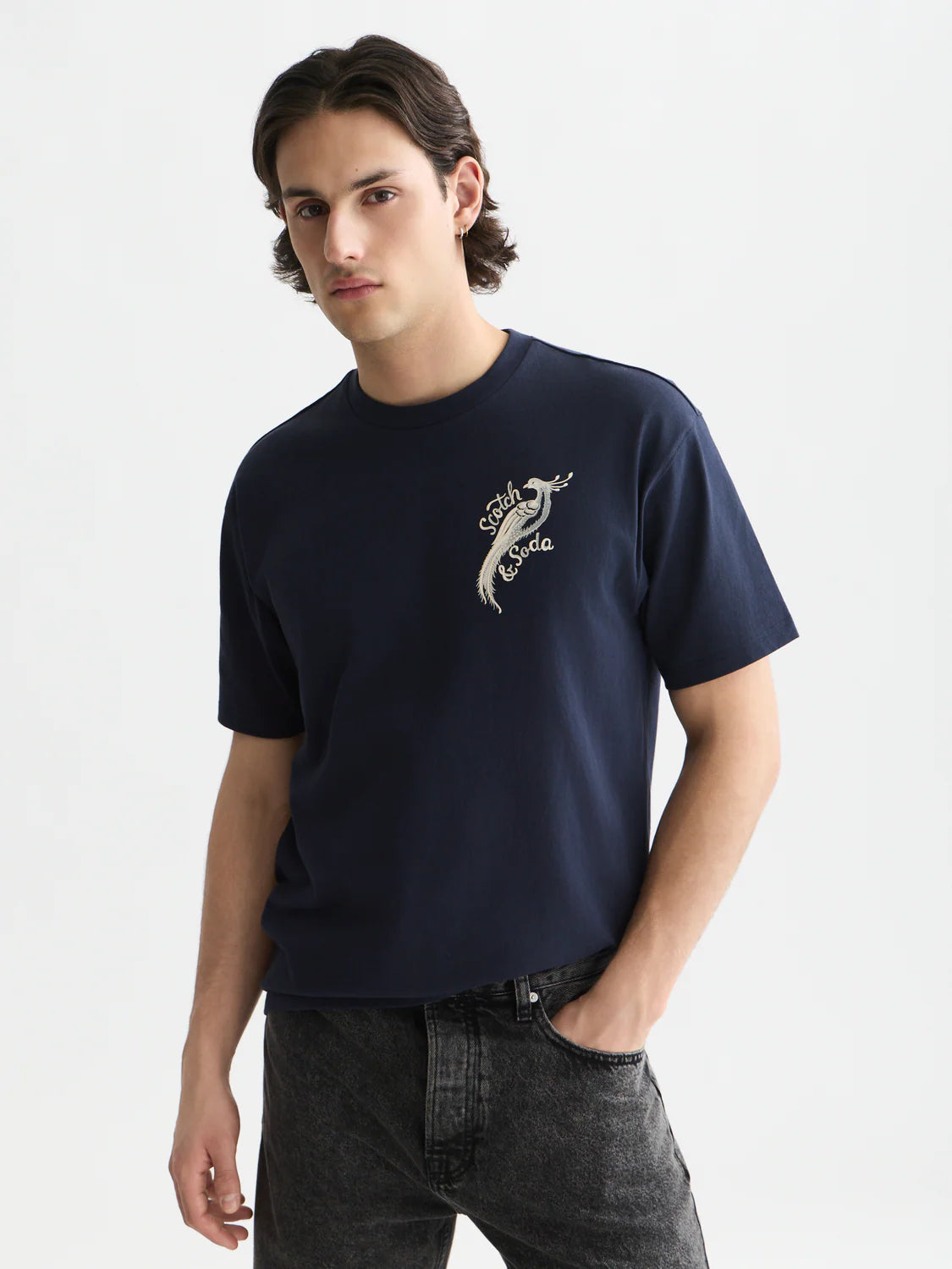 Scotch & Soda x Royal Delft Artwork Relaxed T-Shirt