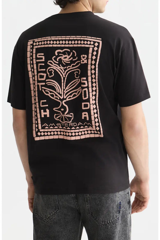 Scotch & Soda Relaxed Fit Cotton Graphic T-Shirt