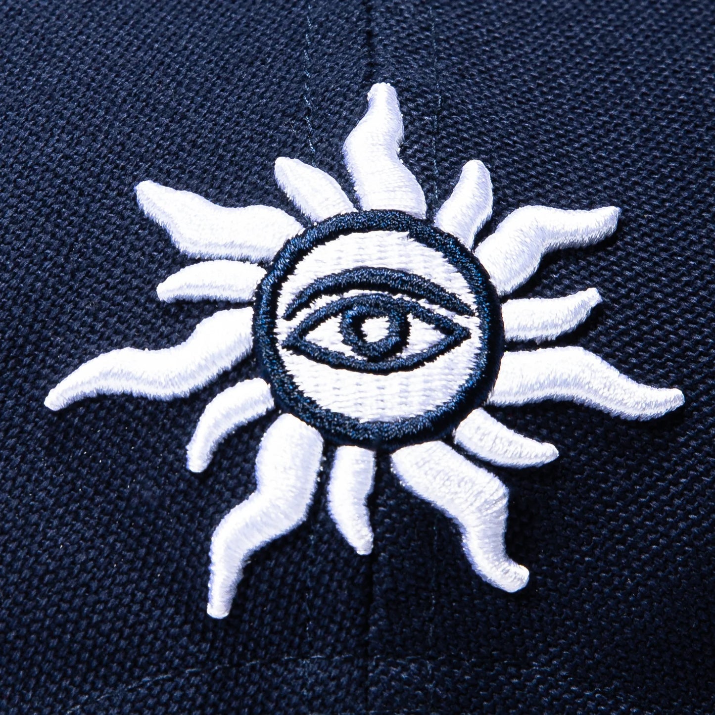 Godspeed G Logo Snapback Hat Navy Yellow