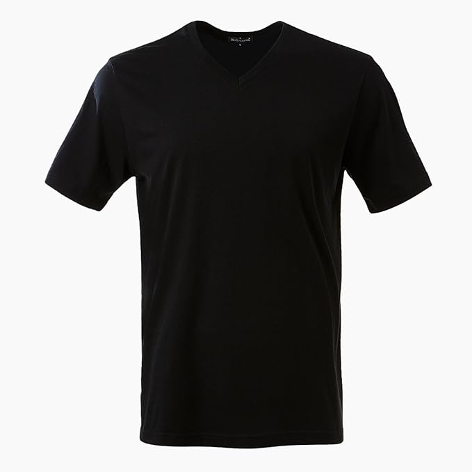 Rich Cotton Regular Fit Round Neck (Black)
