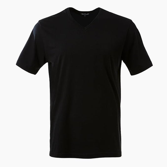 Rich Cotton Regular Fit Round Neck (Black)