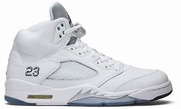 Air Jordan 5 Retro 'White Metallic' 2026 (HQ7978-103)