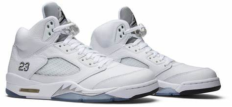 Air Jordan 5 Retro 'White Metallic' 2026 (HQ7978-103)