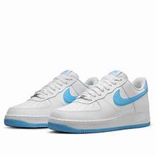 Nike Air Force 1 '07 'White Aquarius Blue' (FQ4296-100)