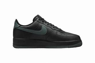 Nike Air Force 1 '07 'Black Vintage Green' (FJ4146-001)