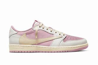 Travis Scott x Air Jordan 1 Low OG SP PS 'Sail Shy Pink' (IQ7605-100)