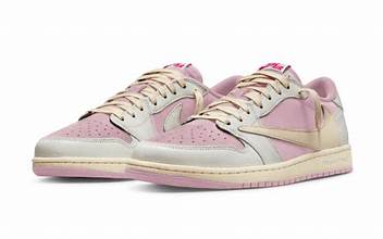 Travis Scott x Air Jordan 1 Low OG SP PS 'Sail Shy Pink' (IQ7605-100)