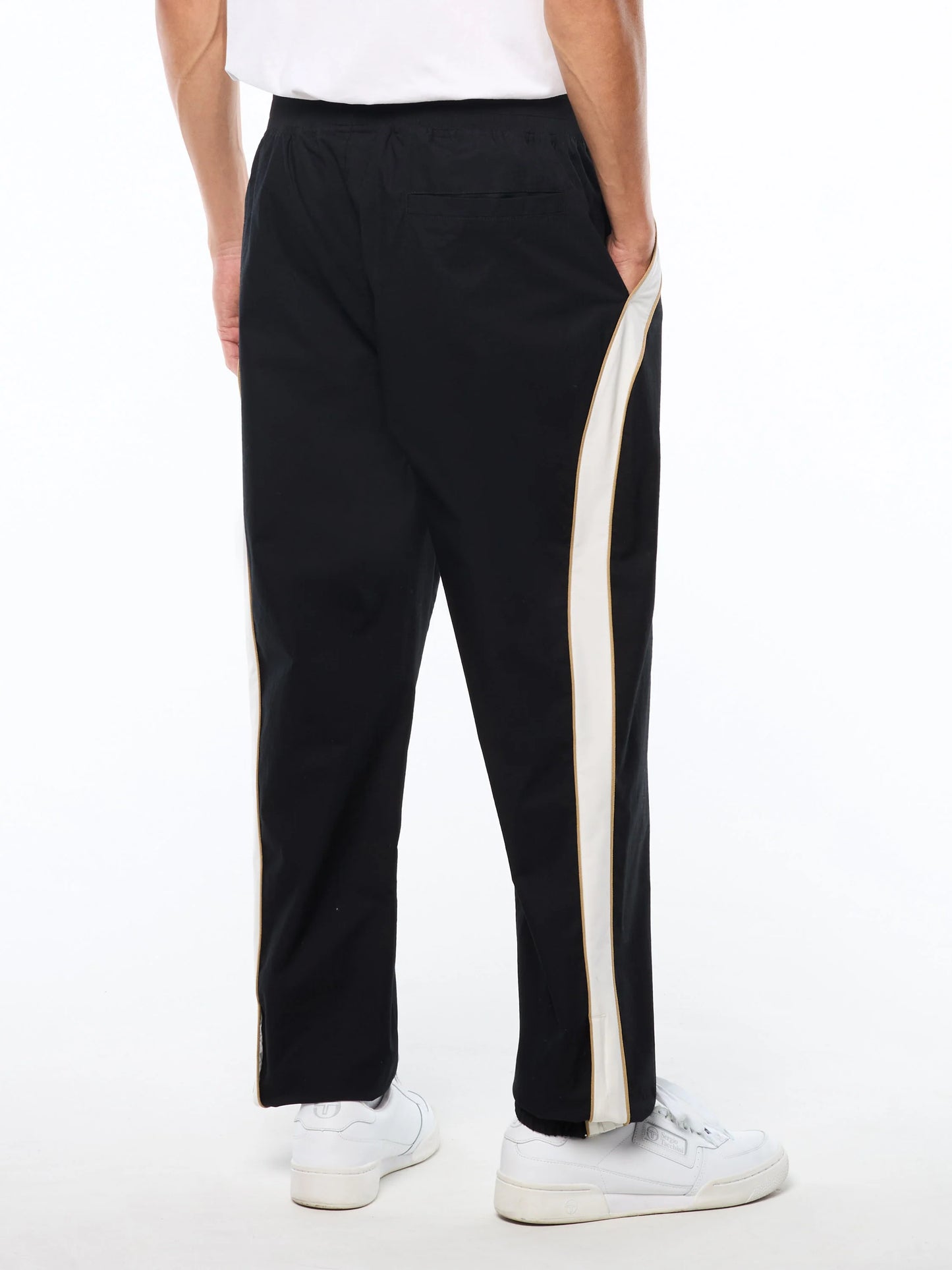 Sergio Tacchini Fiamma Track Pant-Black Beauty