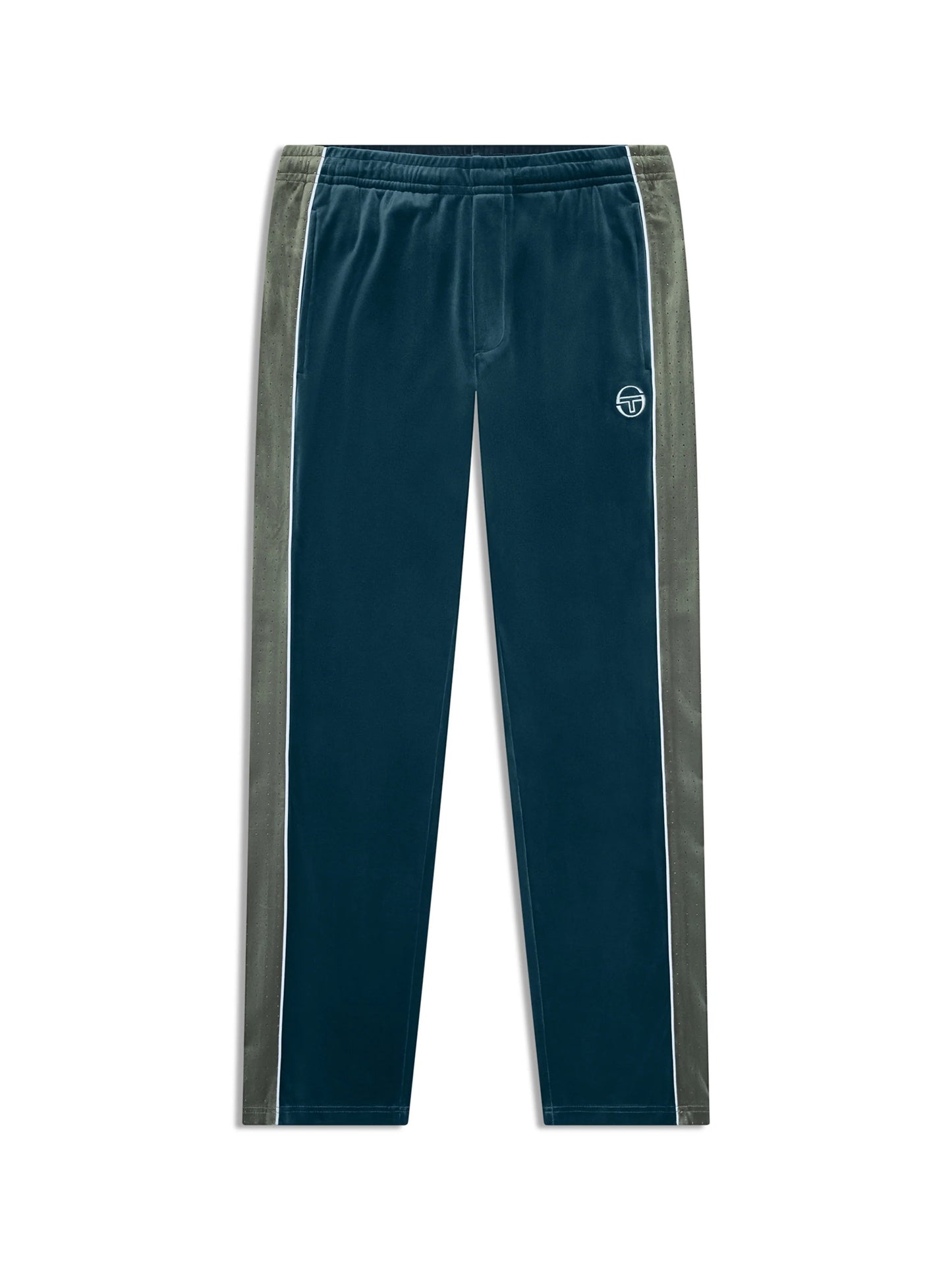 Sergio Tacchini Forato Velour Track Pant-Mediterranea