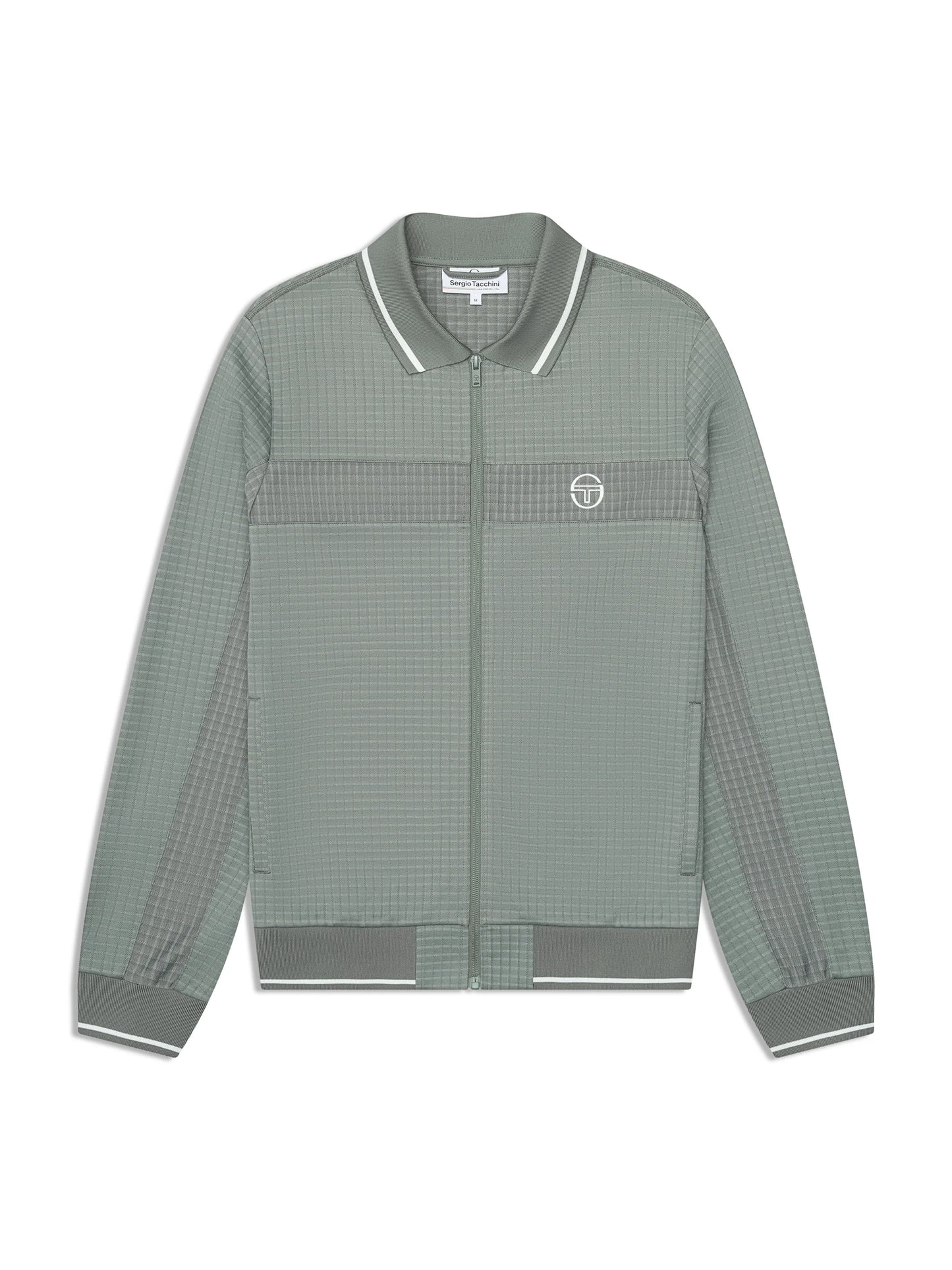 Sergio Tacchini Rete Track Jacket-Agave Green