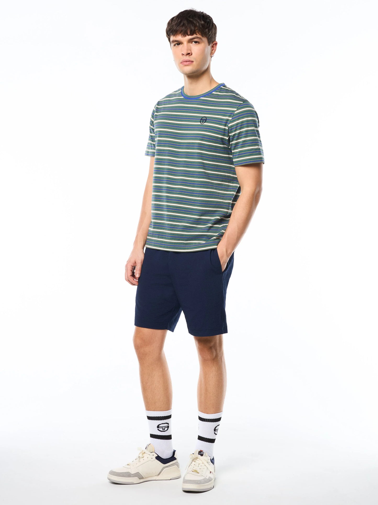 Sergio Tacchini Piano T-Shirt-Agave Green