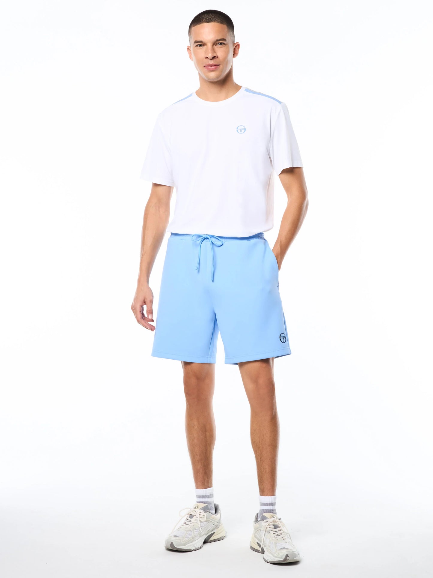 Sergio Tacchini Piano Short-Della Robbia Blue