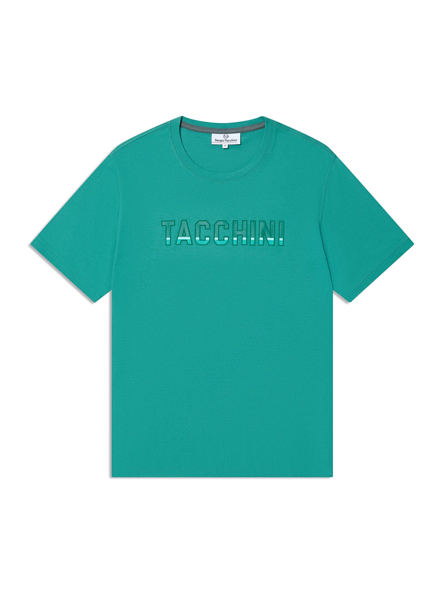 Sergio Tacchini Strisce T-Shirt-Bottle Green
