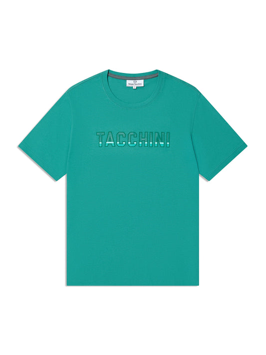 Sergio Tacchini Strisce T-Shirt-Bottle Green