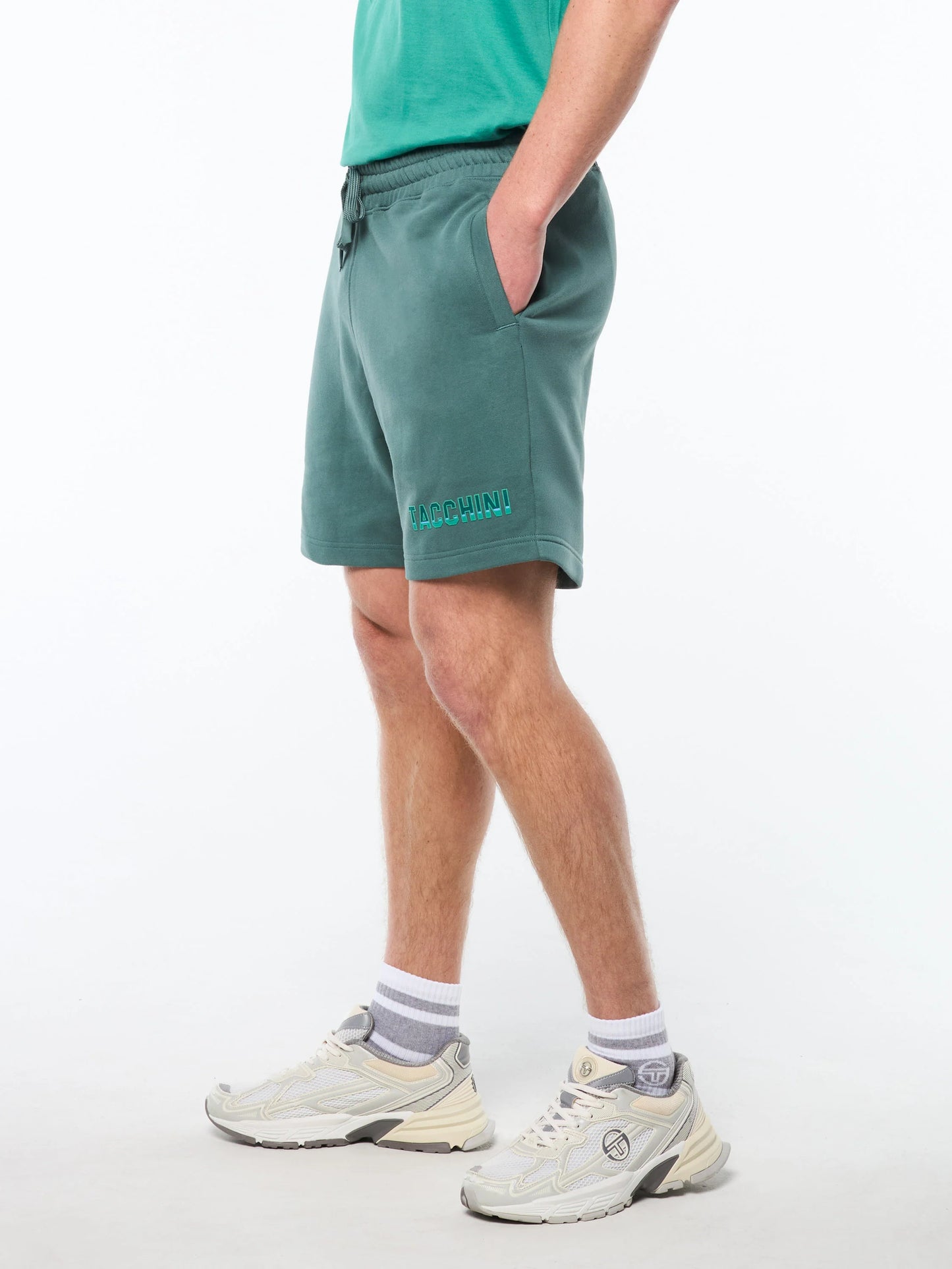 Sergio Tacchini Strisce Solid Short-Mediterranea