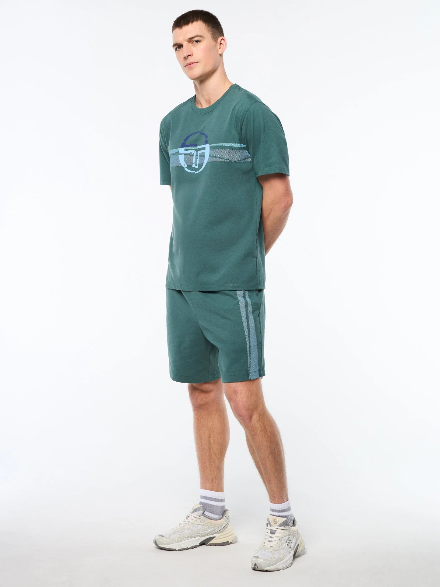 Sergio Tacchini Rotto Fashion T-Shirt-Mediterranea