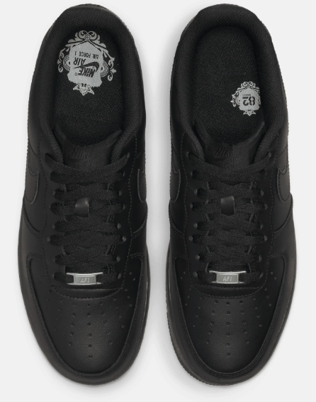 Nike Air Force 1 Low Triple Black | AF1 Classic Sneakers (CW2288-001)