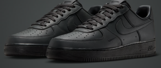 Nike Air Force 1 Low Triple Black | AF1 Classic Sneakers (CW2288-001)