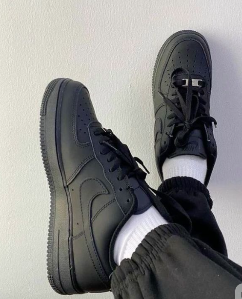 Nike Air Force 1 Low Triple Black | AF1 Classic Sneakers (CW2288-001)