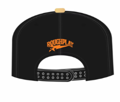 ROUGHPLAY BLACK/ORANGE SNAPBACK