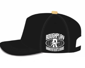 ROUGHPLAY BLACK/ORANGE SNAPBACK