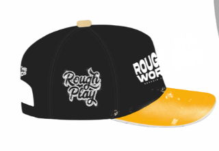 ROUGHPLAY WORLDWIDE SNAPBACK (BLK/YELLOW
