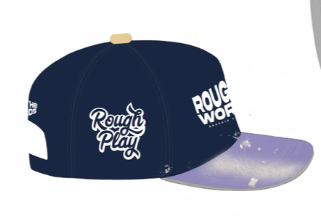 ROUGHPLAY WORLDWIDE SNAPBACK (NVY/PURP