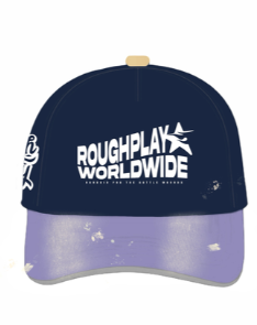 ROUGHPLAY WORLDWIDE SNAPBACK (NVY/PURP