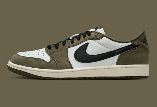 Air Jordan 1 Low OG “Medium Olive” 2026 (HQ6998-200)