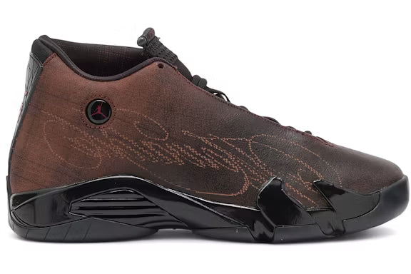 Mowalola x Air Jordan 14 Retro 'Burnt Red' (IQ5708-001)