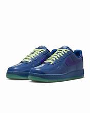 NIKE AIR FORCE 1 LOW PATENT LEATHER MYSTIC NAVY GRAPE ICE (IO4489-400)